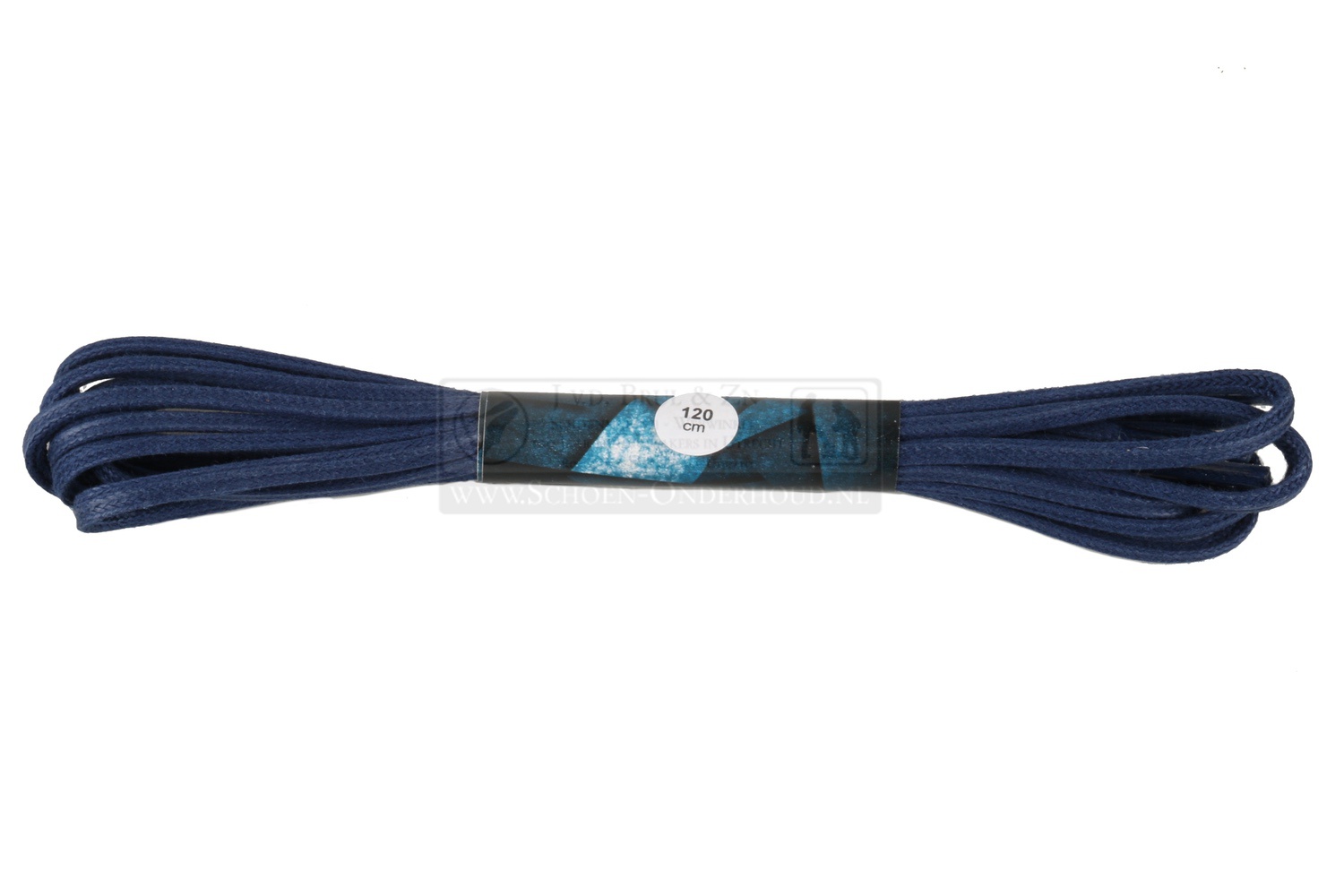 Encommium Gewoon overlopen gebrek Braend veters vierkant donker kobalt blauw 120 cm | schoenveters